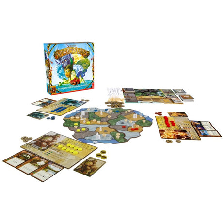999games 999 games jeu de société Spirit Island (néerlandais, 1 - 4 joueurs, 90 minutes, à partir de 14 ans)