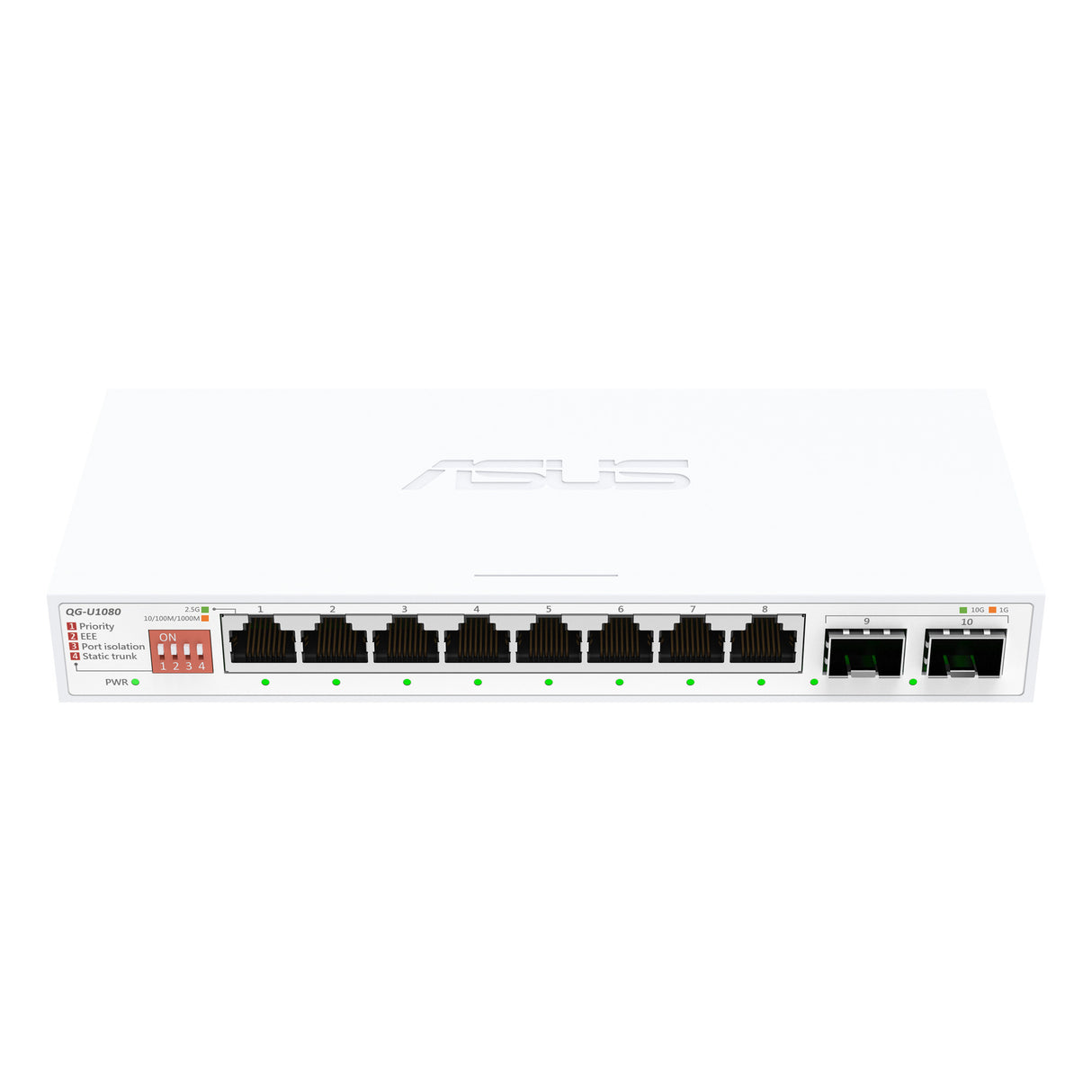 Asus qg-u1080 2.5ge unm 08 commutateur (blanc)