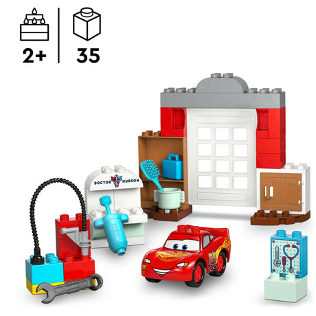 Lego 10456 Duplo Disney Mcqueens Visite du garage Docs