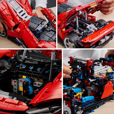 Voiture de course LEGO Technic Ferrari Daytona SP3 à collectionner pour adultes - 42143