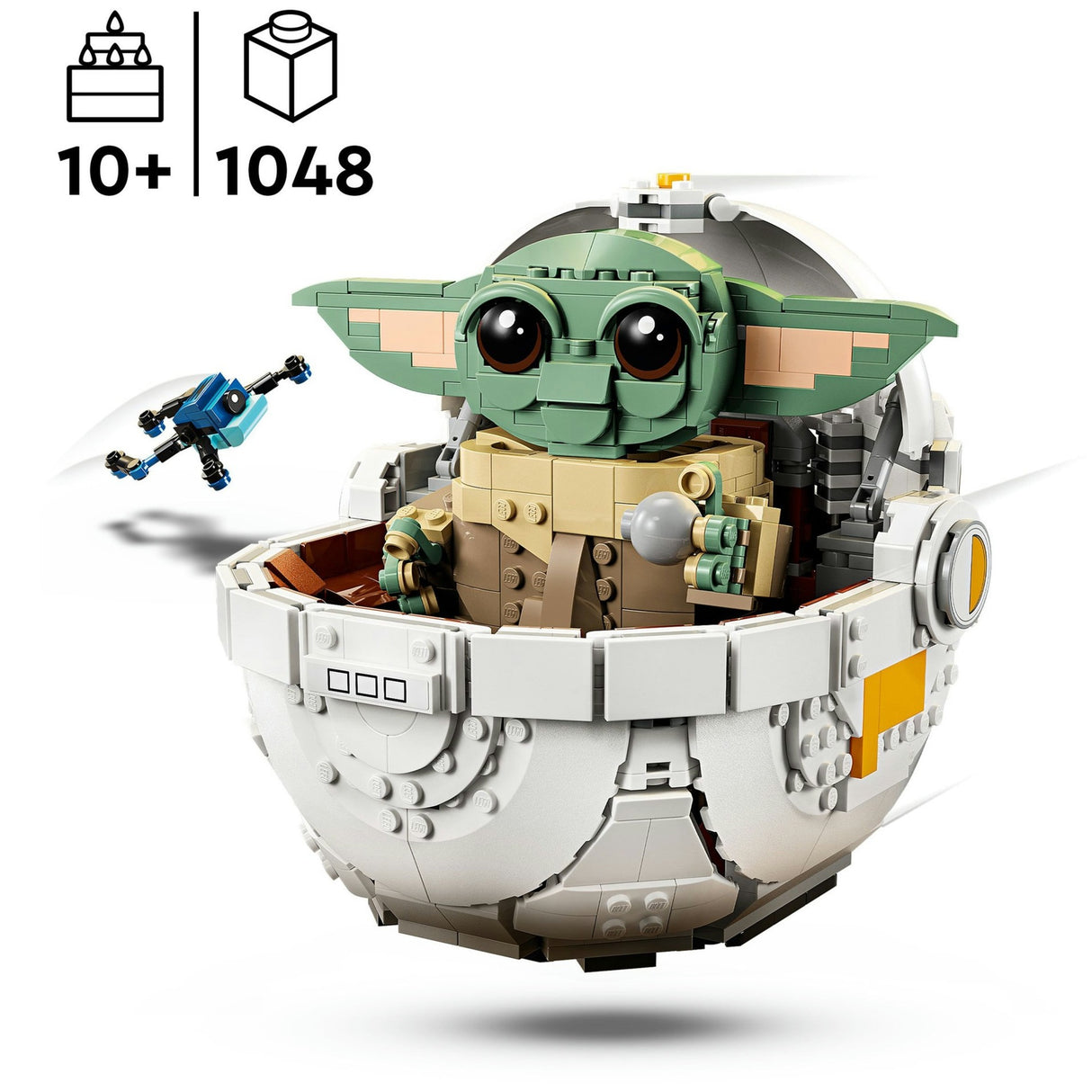 Lego star wars 75403 grogu avec poussette volante