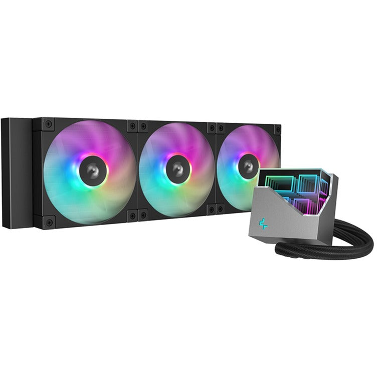 Refroidissement par eau Deepcool LT360 Arb (noir, connecteur de ventilateur PWM à 4 broches)