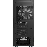 Boîtier tour midi Montech x3 mesh (noir | 3x USB-A | RVB | verre trempé)