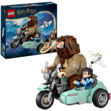 Lego Harry Potter™ Hagrid™ et la balade magique en moto de Harry - 76443