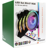 Inter-Tech Argus RS-07 RVB SET120X120X25