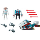 Playmobil Super 4 Skyjet avec le Dr X Robot