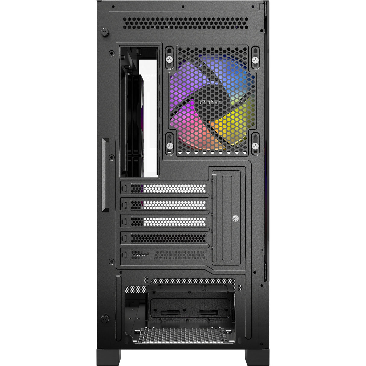 Boîtier mini tour Antec cx500m argb (noir | 2x USB-A | 1x USB-C | verre trempé)