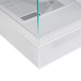 Boîtier mini tour Silverstone lucid 04 (blanc | 2x USB-A | 1x USB-C | RVB | verre trempé)