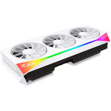 Carte graphique XFX Radeon RX 9070 XT OC Mercury RGB (blanc, RDNA4, GDDR6, 3x Display Port, 1x HDMI 2.1)