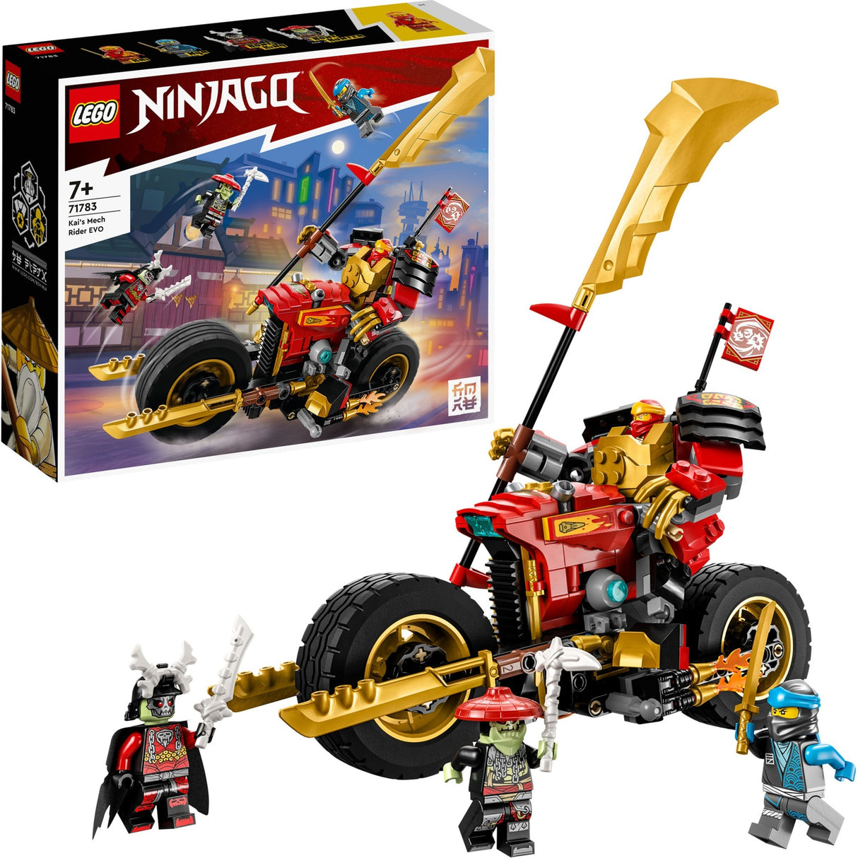 Lego Ninjago - Jouet de construction Mech Rider EVO de Kai (71783)