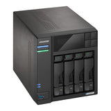 Asustor lockerstor 4 gen2+ as6704t v2 nas (zwart, 2x 5g lan, hdmi, usb)