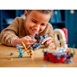 Lego Marvel - Jouet de construction de la salle du trône du roi Namor (76213)