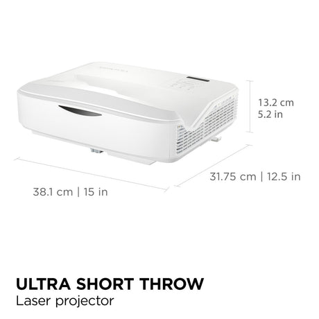 Viewsonic ls832wu wuxga projecteur laser à focale ultra courte (blanc, 5000 ansi lumens)