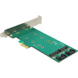 Carte Dellock PCI Express> 2 x Clé interne M.2 B 110 mm -