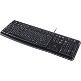 Clavier USB de style commercial Logitech K120 [USB, 104-Key, Numpad, durable, noir]