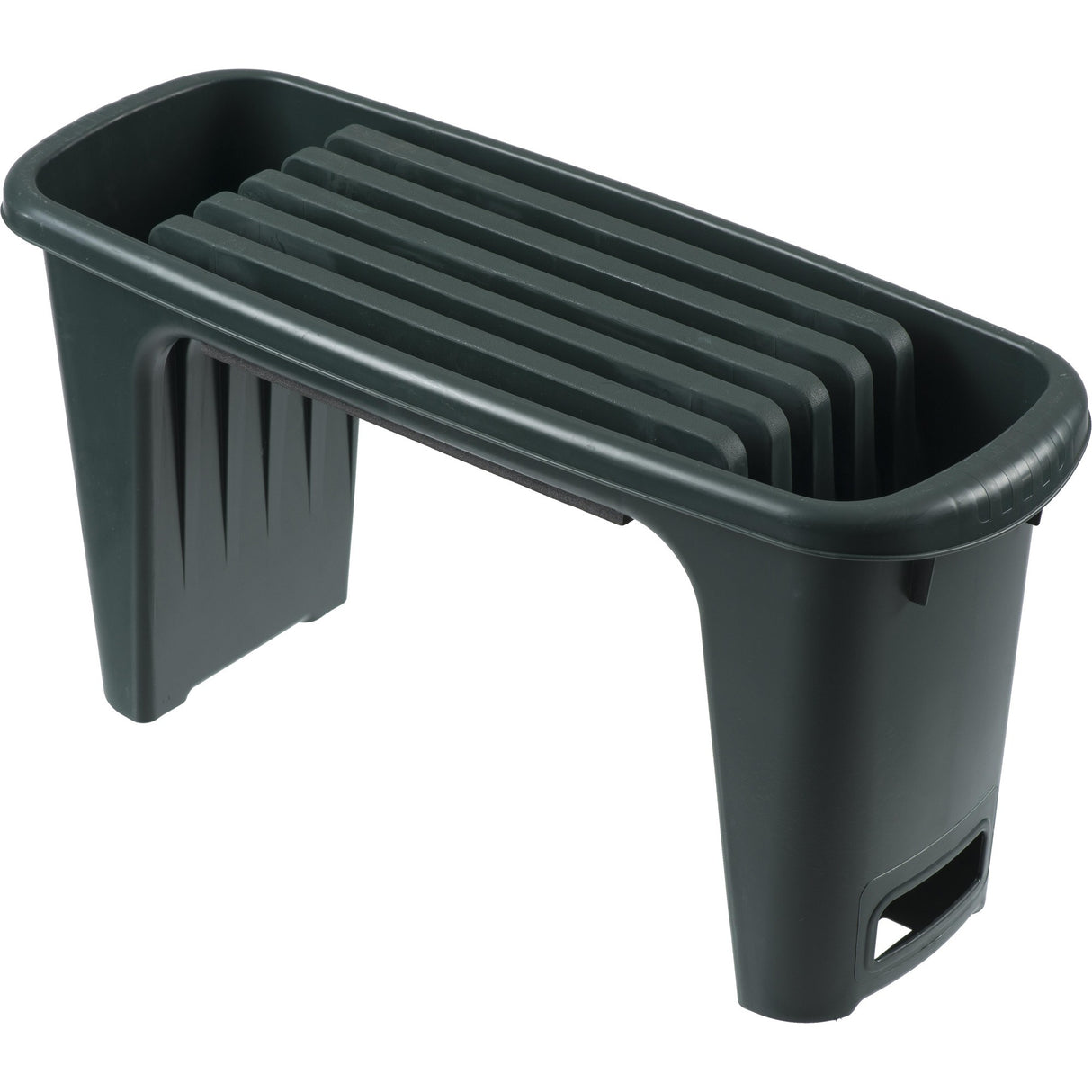 Banc de jardin nature 2 en 15 65,5x25x34 cm vert