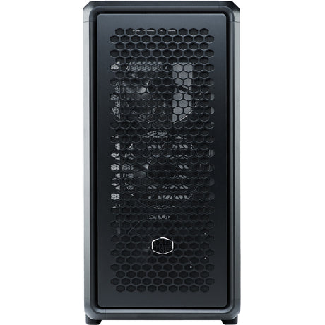 Cooler master masterframe 600 midi tower behuizing (zwart | 2x usb-a | 1x usb-c | tempered glass)