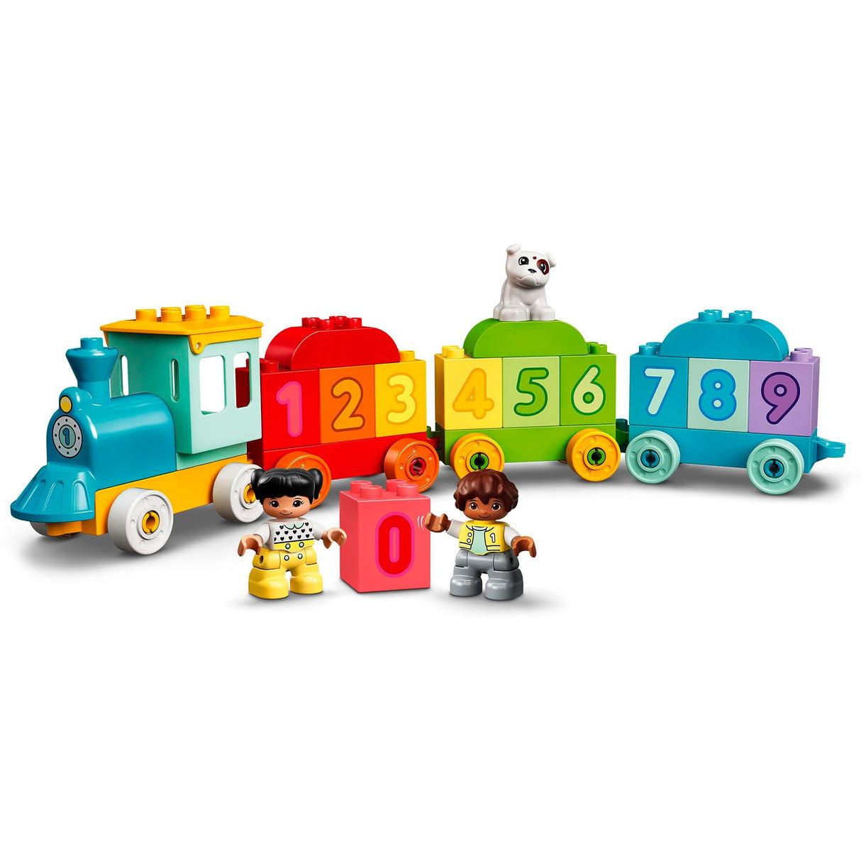Lego duplo - train numéroté - jouet de construction apprendre à compter (10954)