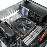 Boîtier htpc Silverstone sst-ml11b (noir | 4x usb-a)
