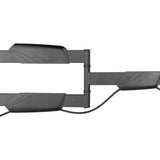 Support mural TV act ac8354 noir 55 pouces