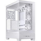 Boîtier tour midi Asus a31 plus (blanc | 2x USB-A | 2x USB-C | verre trempé)