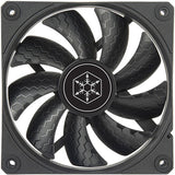 Ventilateur de boîtier Silverstone shark force 120 (noir, 120 x 120 x 25 mm, pwm)