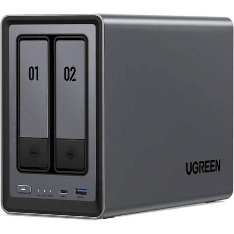 Ugreen nasync dxp2800 (gris, 2.5GBe, HDMI, USB-C)