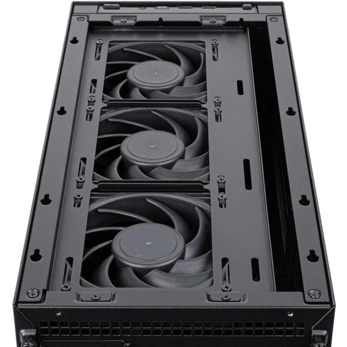 Boîtier mini tour Silverstone sugo 17 (noir | 2x USB-A | 1x USB-C)