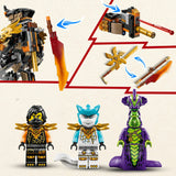 Lego Ninjago 71854 Le robot de mission de Cole et Zane le dragon