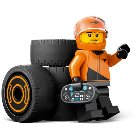 Lego city 60442 pilote de F1 avec voiture de course McLaren