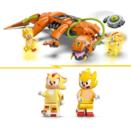 Lego Sonic the Hedgehog 77003 Super Shadow contre le biolézard