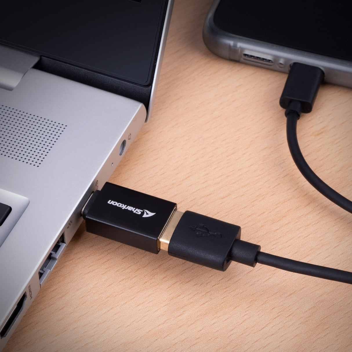 Adaptateurs USB-C de Sharkoon Office