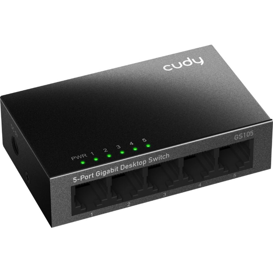 Commutateur métallique de bureau Gigabit à 5 ports Cudy