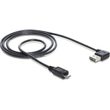 Dellock Easy-USB-A 2,0 90 °> Micro-USB-B-B