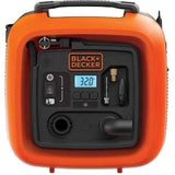 Compresseur Black+decker asi400 12v (orange noir, 160 psi 11 bar)