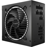 Soyez silencieux! alimentation pure power 13 m modulaire 650 watts (noir, 1x 12v-2x6, 2x pcie)