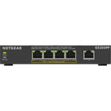 Commutateur non géré Netgear Gigabit Ethernet Poe+ à 5 ports (gs3