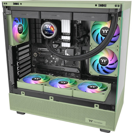 Thermaltake ct120 ex reverse argb sync ventilateur de refroidissement pc matcha