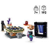 Lego minecraft 21584 voyage vers le bas et le portail final
