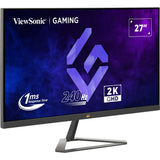 Moniteur de jeu Viewsonic vx2758a-2k-pro-3 27 (noir (mat), 2x HDMI | 1x port d'affichage | HDR10 | 240 Hz)