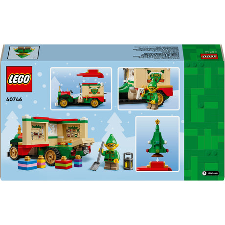 Lego Lel Seasons 40746 Le camion de livraison du Père Noël | 2 pièces