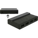 Delock hub externe USB 3.2 gen 2 4 ports Hub USB 10 Gbit/s (noir)