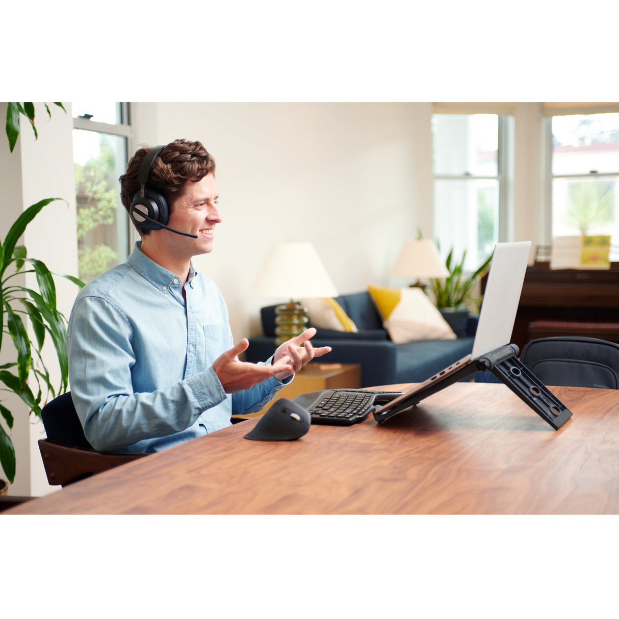 Kensington SmartFit Easy Riser EQ Support de refroidissement pour ordinateur portable (Noir)