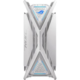Boîtier grande tour Asus rog hyperion gr701 (blanc | 4x usb-a | 2x usb-c | rgb | verre trempé)