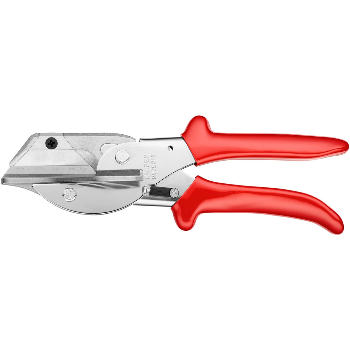Coupe-onglet Knipex 94 35 215 pour profilés en plastique et en caoutchouc