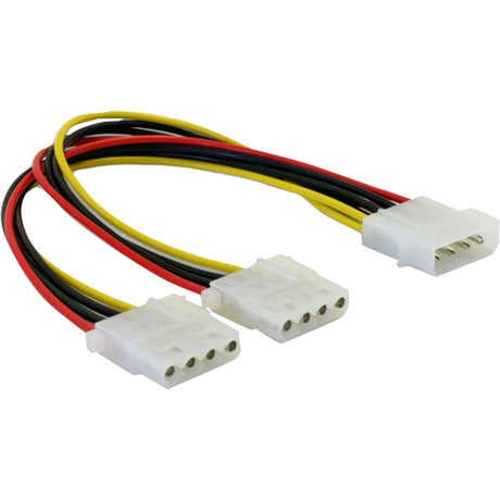 Alimentation par câble en Y Delock > 2x Molex 4 broches