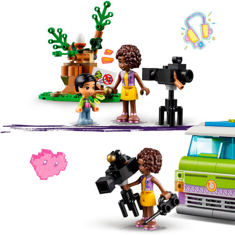 Lego Friends - Jouet de construction News Van (41749)