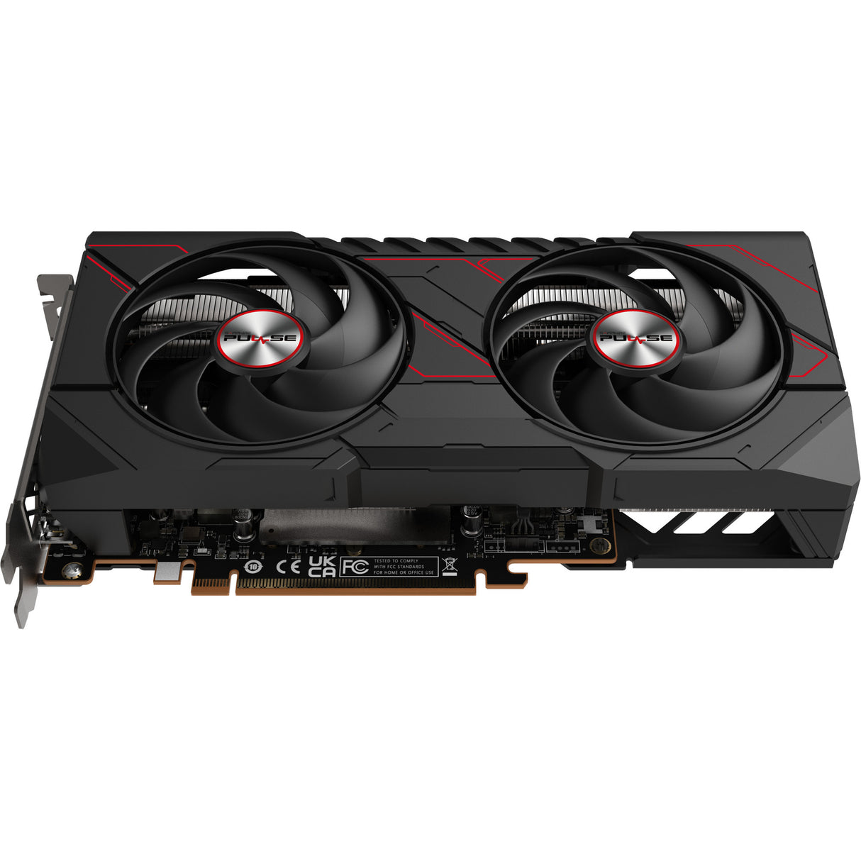 Carte graphique Sapphire Radeon RX 9060 XT Pulse 16 Go OC (noir rouge, 1x port d'affichage, 2x HDMI)
