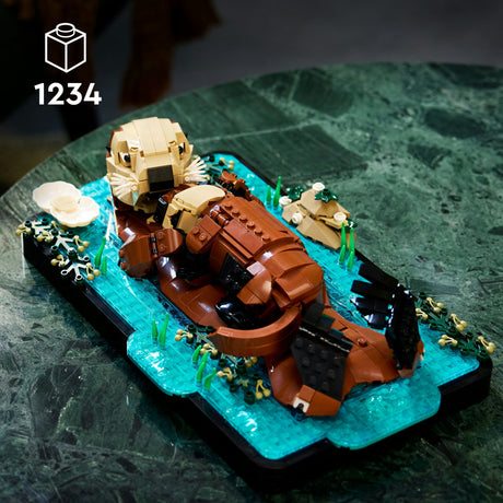 Lego ideas loutres de mer flottantes - 21366