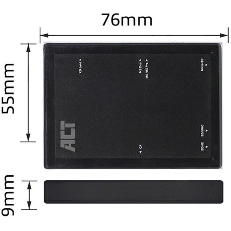 Lecteur de carte Act ac6370 noir